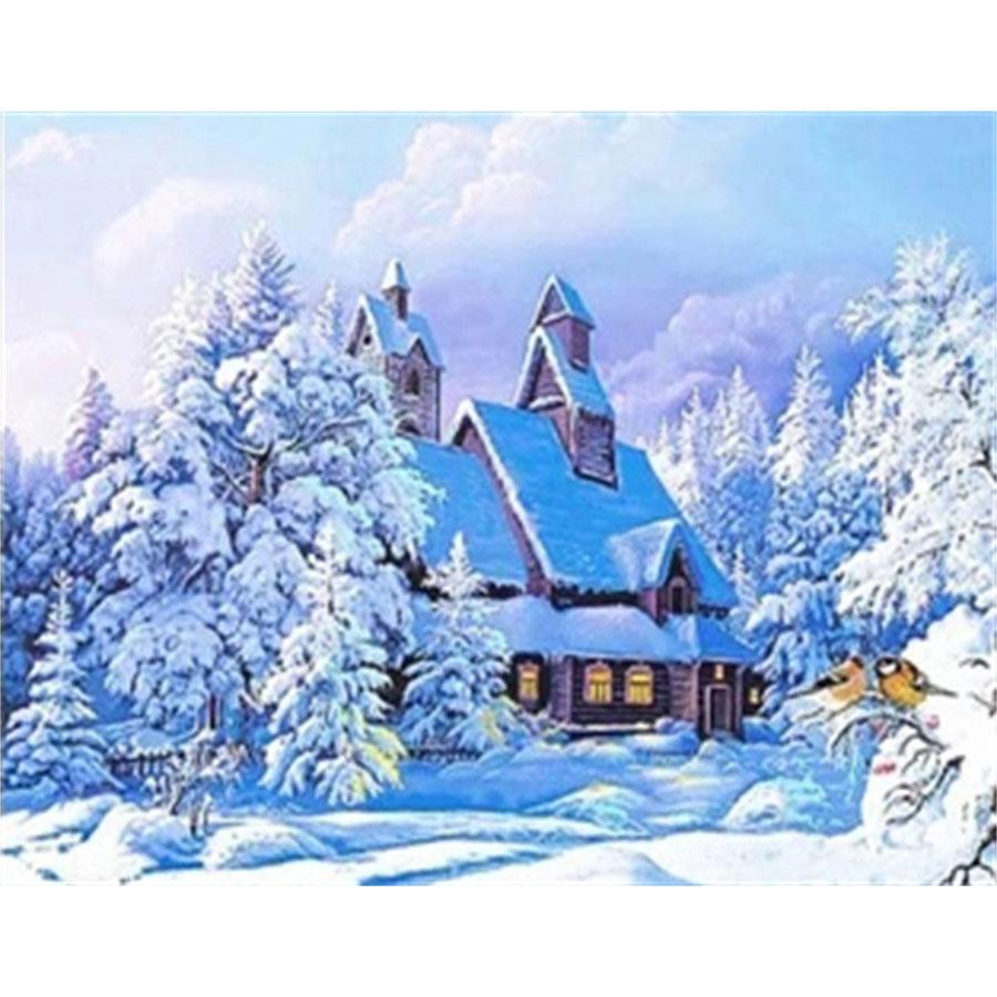 DIY Diamond Painting Quaternary Scenery Cross Stitch Kit Mosaic Art Diamond Painting Full Circle/Square Diamond Home Decoration