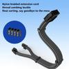 8Pin CPU Power Extension Cable Wire Compatible for 4+4Pin Motherboards Tin-Coating Bronze Wire For Efficient Setups