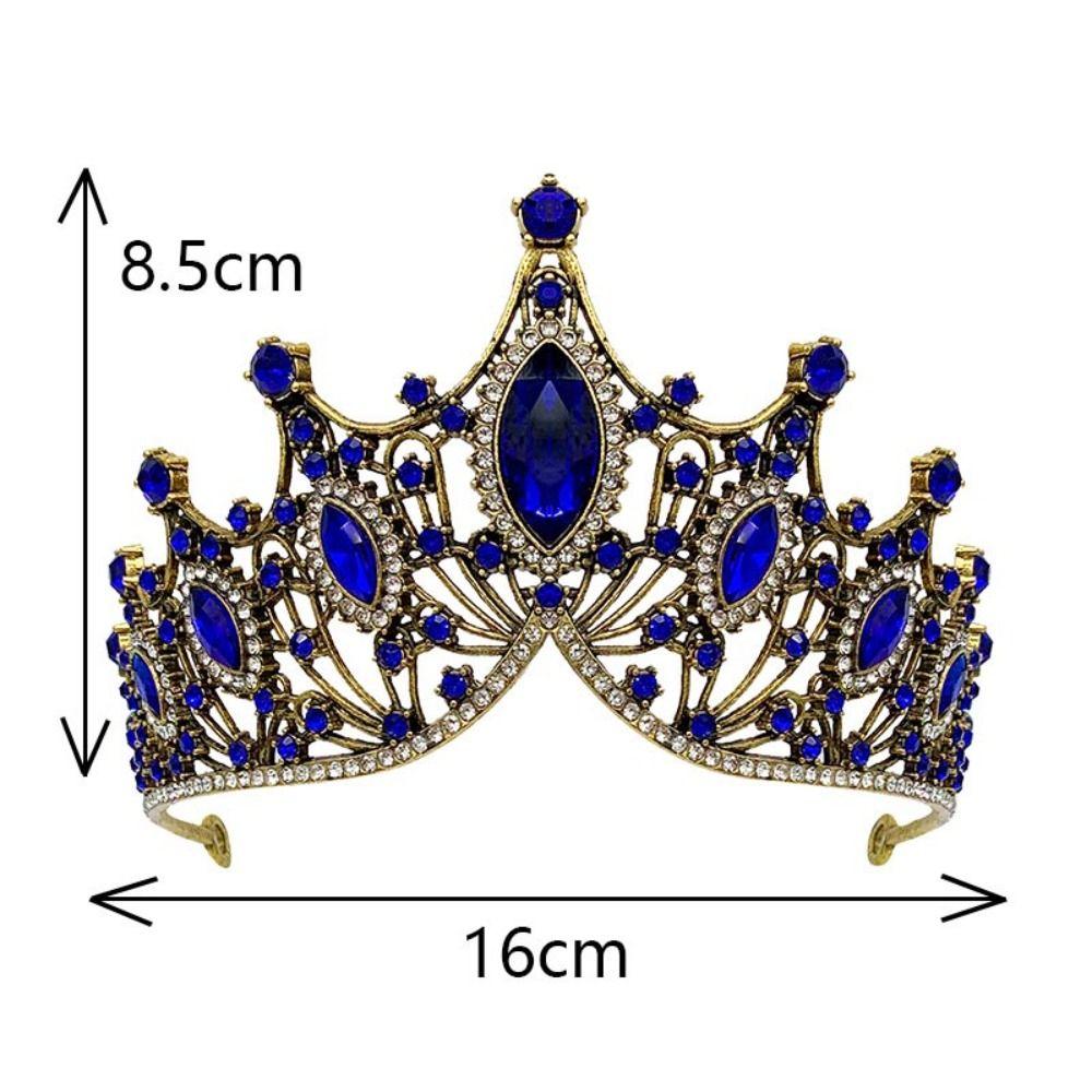 Crystal Bridal Crown Cosplay Royal Princess Crown Fashion Queen Crown  Wedding Accessories