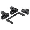 Servo Mount Bracket Aluminum Alloy High Strength Beautiful Replacement Beam Servo Mount for LCG 1/10 RC Cars