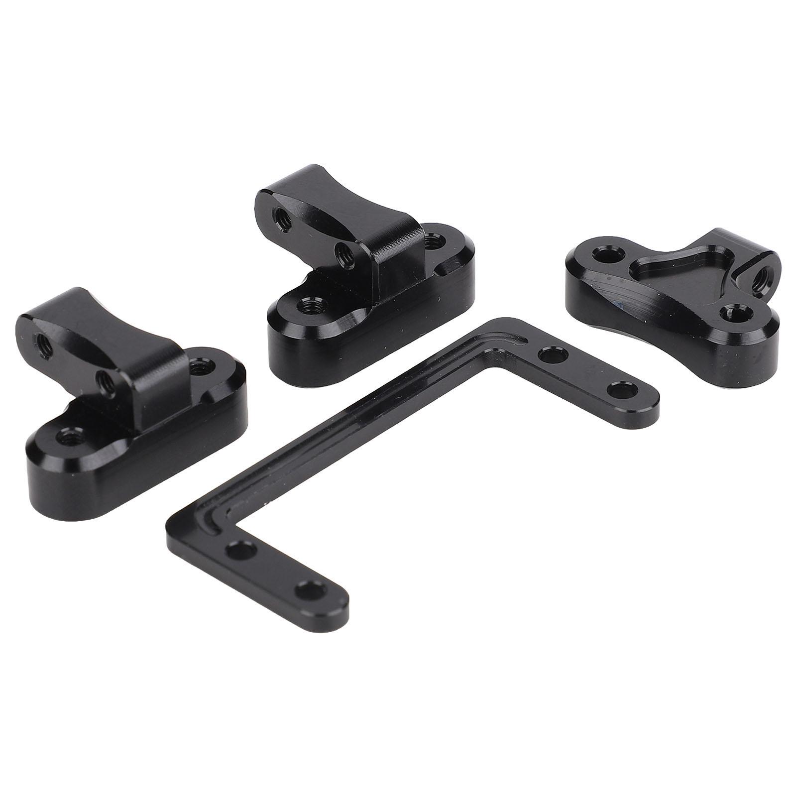 

Servo Mount Bracket Aluminum Alloy High Strength Beautiful Replacement Beam Servo Mount for LCG 1/10 RC Cars