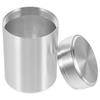 Tea Canister Titanium Alloy Compact Portable Sealed Tea Storage Container Uv Protection Metal Jar Multi-Use Food Storage