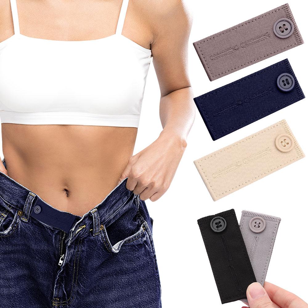 Jeans Unisex Maternity Hooks Trousers Button Waist Band Pant Extender Belt Waist Extenders