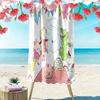 Tilly Friends Joy  Print Beach Towel, Large Soft Quick Dry Towel for Beach Camping Swimming