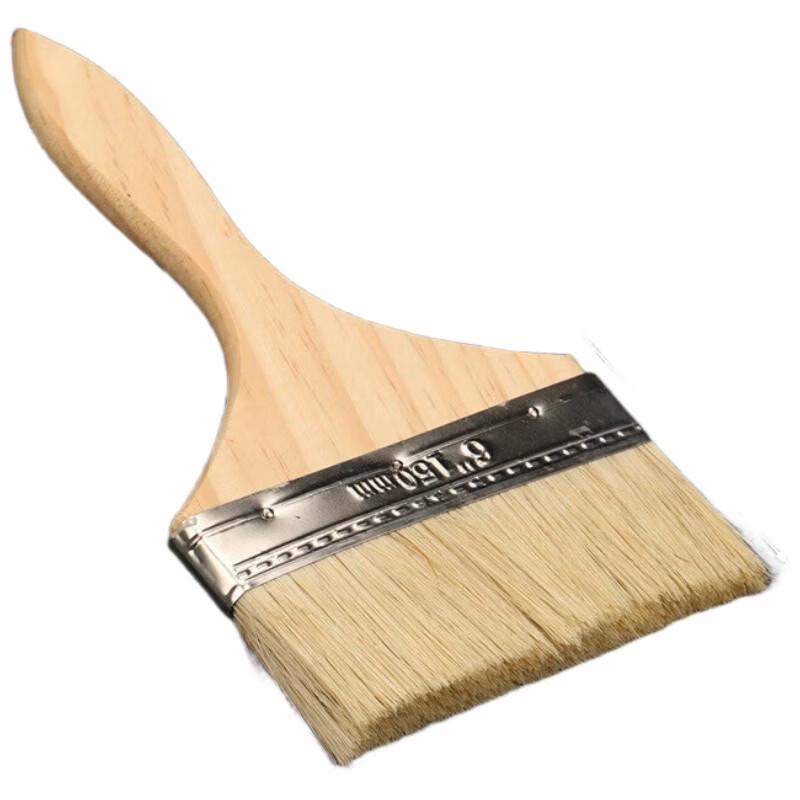 Lijiu Hong Thick Wooden Handle Multipurpose Pig Bristle Brush
