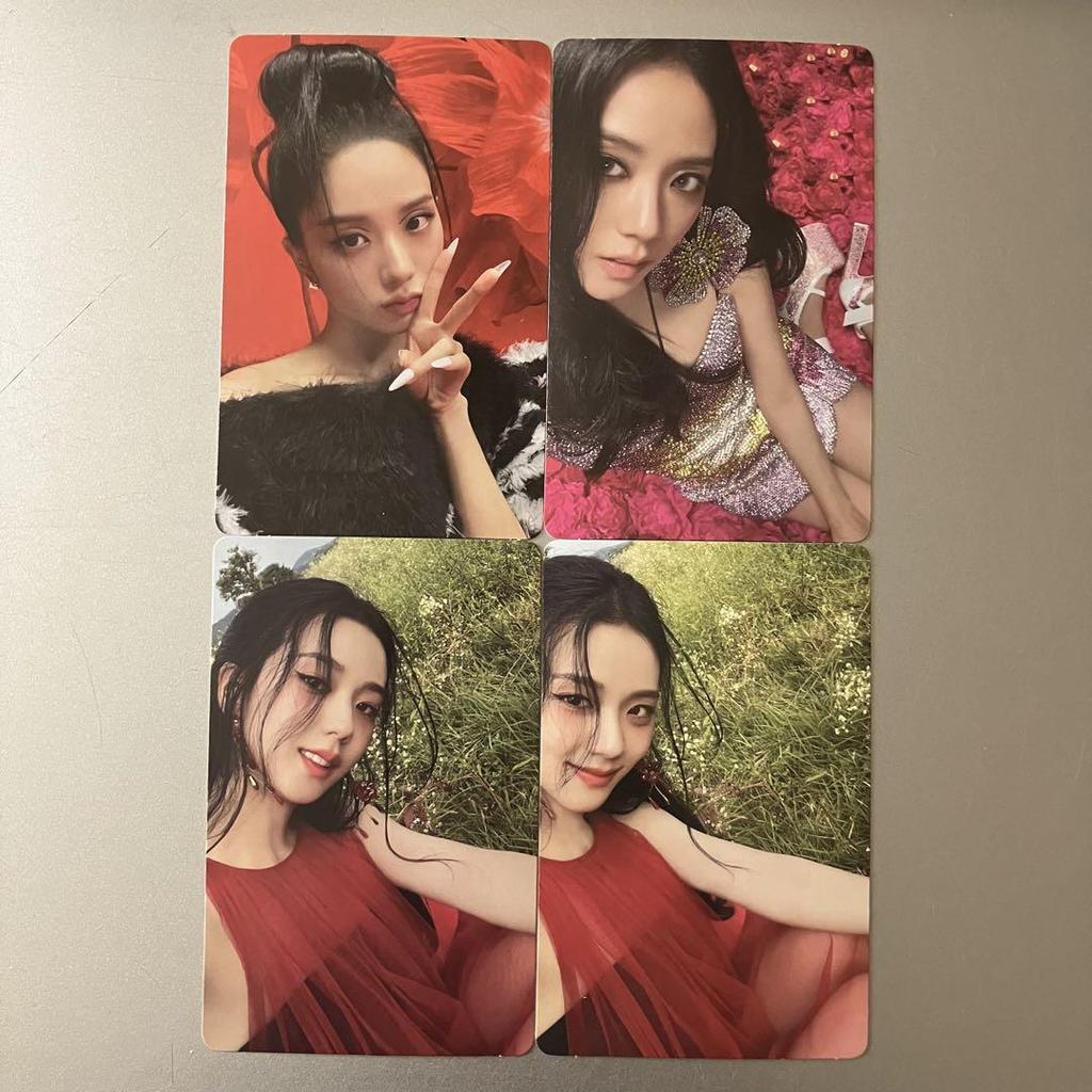 [USED] BLACKPINK JISOO JISOO ME Regular Trading Card Red Complete