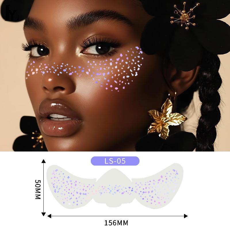 Europäische & Amerikanische Laser Sommersprossen Aufkleber - Temporäre Gesichts Make-up Simulationsaufkleber