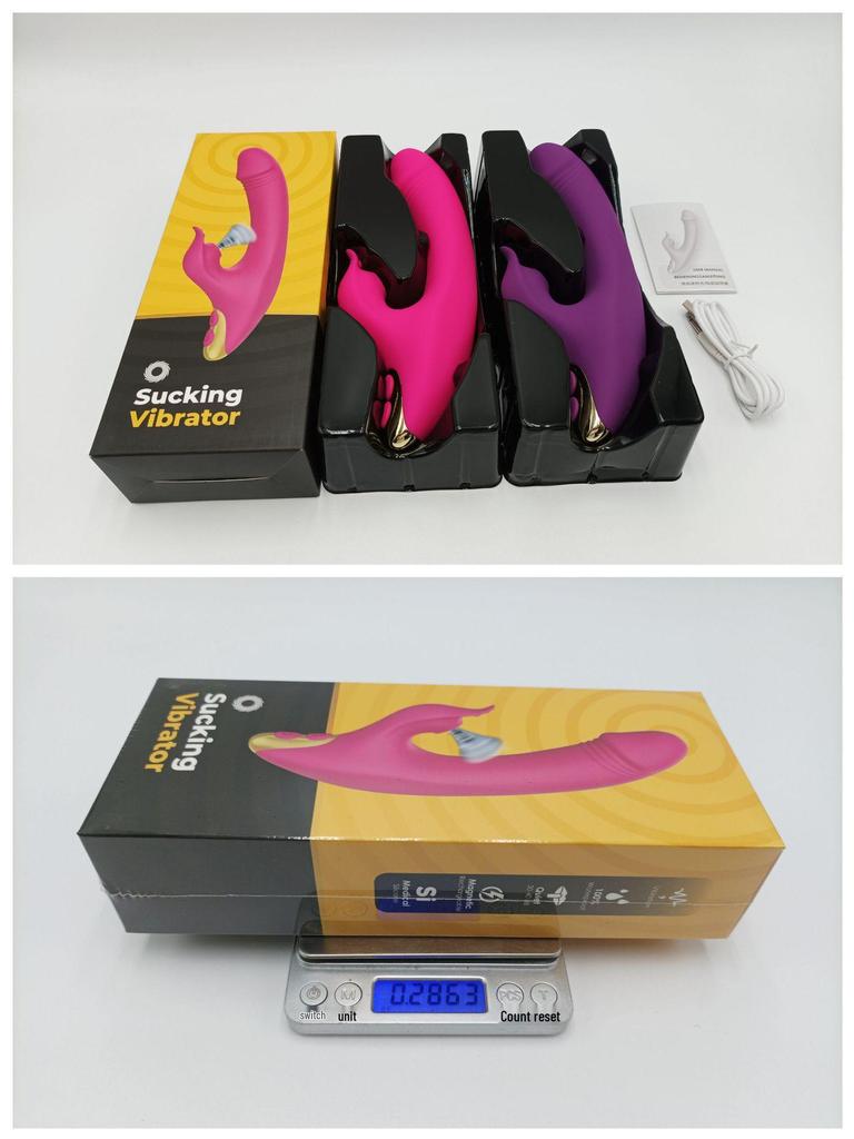 Usk V18 Electric Thrusting AV Rabbit Vibrator - Women's Threaded, Licking Adult Toy.