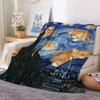Artist Vincent Van Gogh Blanket Soft and Skin Friendly For Couch Bed Napping Bedspread All Seasons Comforter