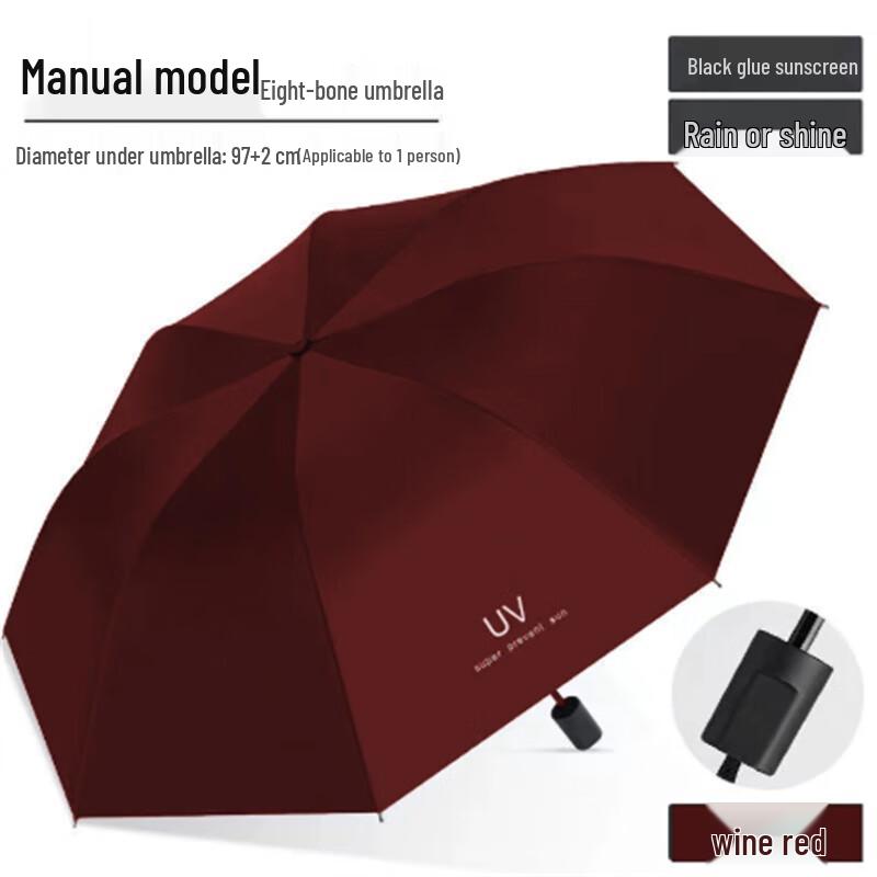 Heavy-Duty UV Protection Folding Umbrella