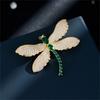Charm Retro Dragonfly Brooch Exquisite Creative Pin Korean Edition Luxury Jewelry Accessories Party Birthday Festival Gift Trend