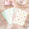 8 Sheets Waterproof Phone Back Card Stickers - Creative DIY Heart and Journal Adhesive Decoration