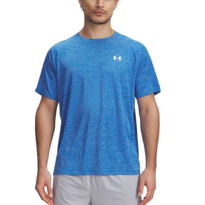 Tech Textured Fashion Simple Trendy Short Sleeve T-Shirt Men Tops 1382796-402