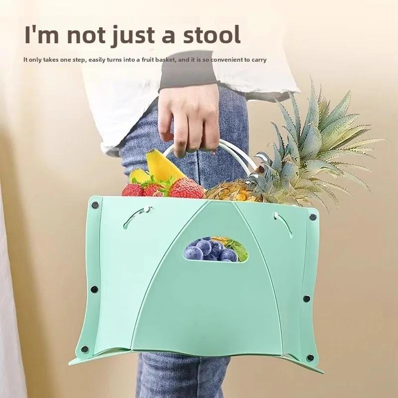 Outdoor Camping Folding Chair Portable Picnic Stool MIni Storage Fishing Living Room Beach Garden Ultralight Furniture