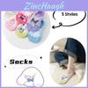 Cute Cartoon Women's Cotton Boat Socks Sweet And Lovely Suitable For Summer