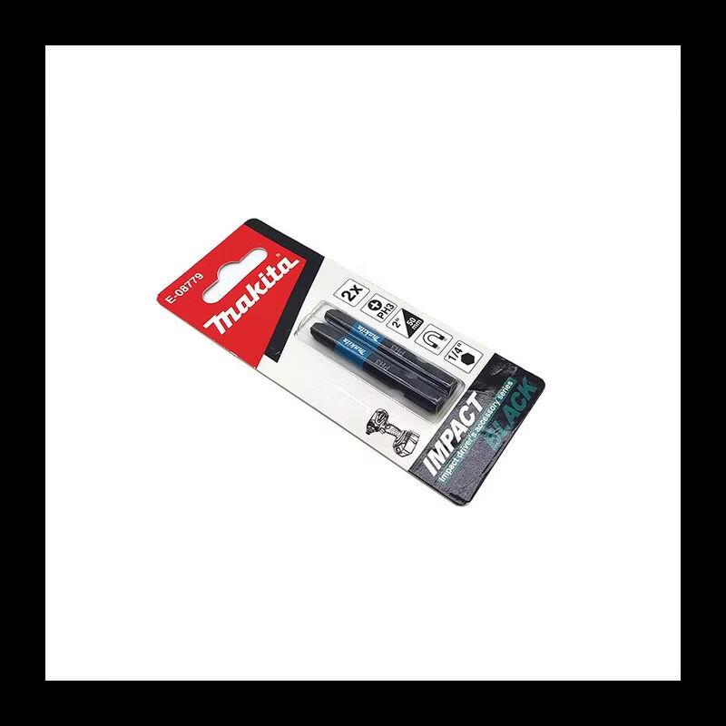 Makita PH3 50mm Magnetic Anti-Twist Screwdriver Bits (2-Pack) CN plug (adapter included)
