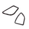 Real Carbon Fiber For BMW 3 4 Series F30 F32 2013-2018 Car Interior Center / Side Air Conditioning Air Outlet Vent Trim Cover