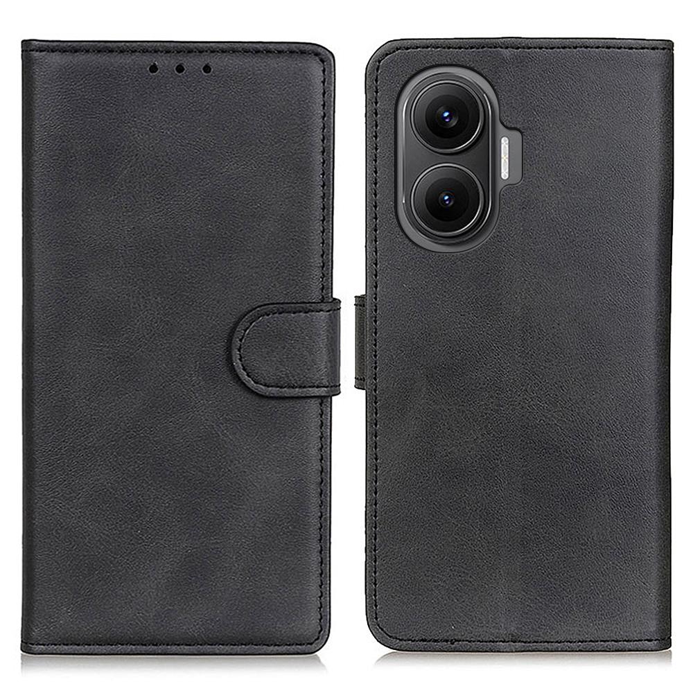 For Xiaomi Redmi Turbo 4 Pro 5G/Poco F7 5G Case Cowhide Texture Leather Wallet Stand Phone Cover