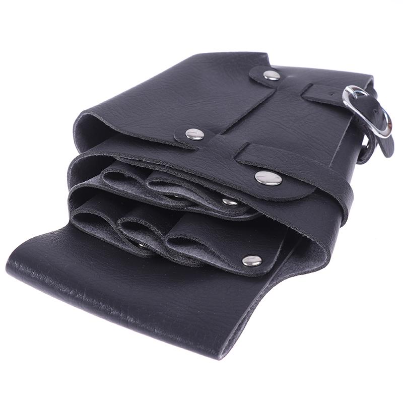 1ks Kadeřnický kufřík na nářadí Taška na nůžky Holstr na holiče Pouzdro Držák Nýtovaná peněženka