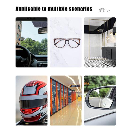 Car Glass Cleaning Board Windshield Hydrophobic Long-lasting Protection Versatile Use 2-in-1 Universal Glass Cleaning Wipe Board Rain Repellent