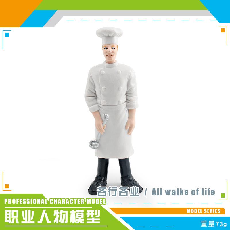 Giocattolo Educativo Montessori Mondo della Cognizione Architettura Figure Professionali insegnanti medici costruzione polizia Action Figures