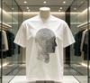 Pure Cotton Double Thread Loose Short Sleeve TShirt for Couples American Retro Style Unisexs Casual Unisexs Shirt