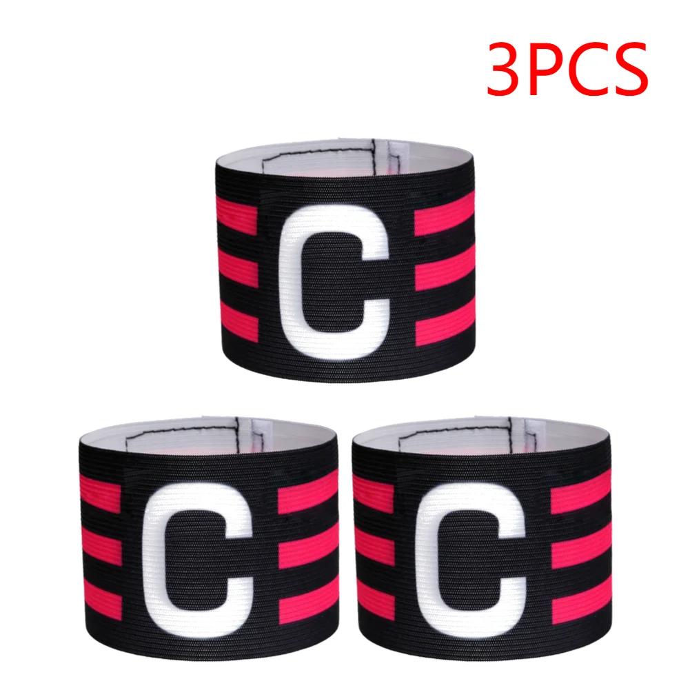 1-3pc Football Captain Armband Soccer Arm Band Leader Competition Gift Soccer Captain Group Armband Football Training Kid Adults