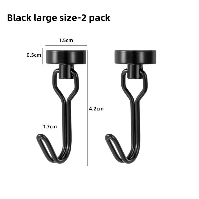1/2 Stück Großhandel Extra Starke Magnete mit Haken zum Aufhängen Magnetische Haken Schwerlast Neodym Seltene Erde Magnetische Aufhänger