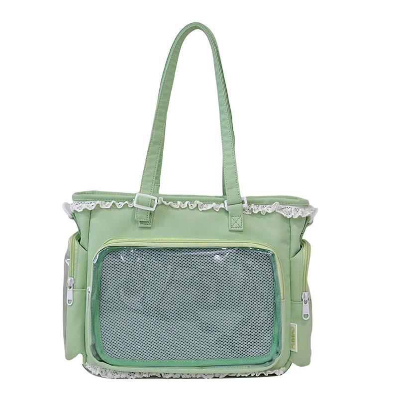 Itabag Kawaii Transparent JK Sac à Bandoulière Sac Bandoulière Cadeau Pour Amis Adolescent École
