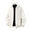 Stand-up Collar Jacket for Men Casual Loose Trend Solid Color Versatile Spring New Zipper Windproof Men's Jacket