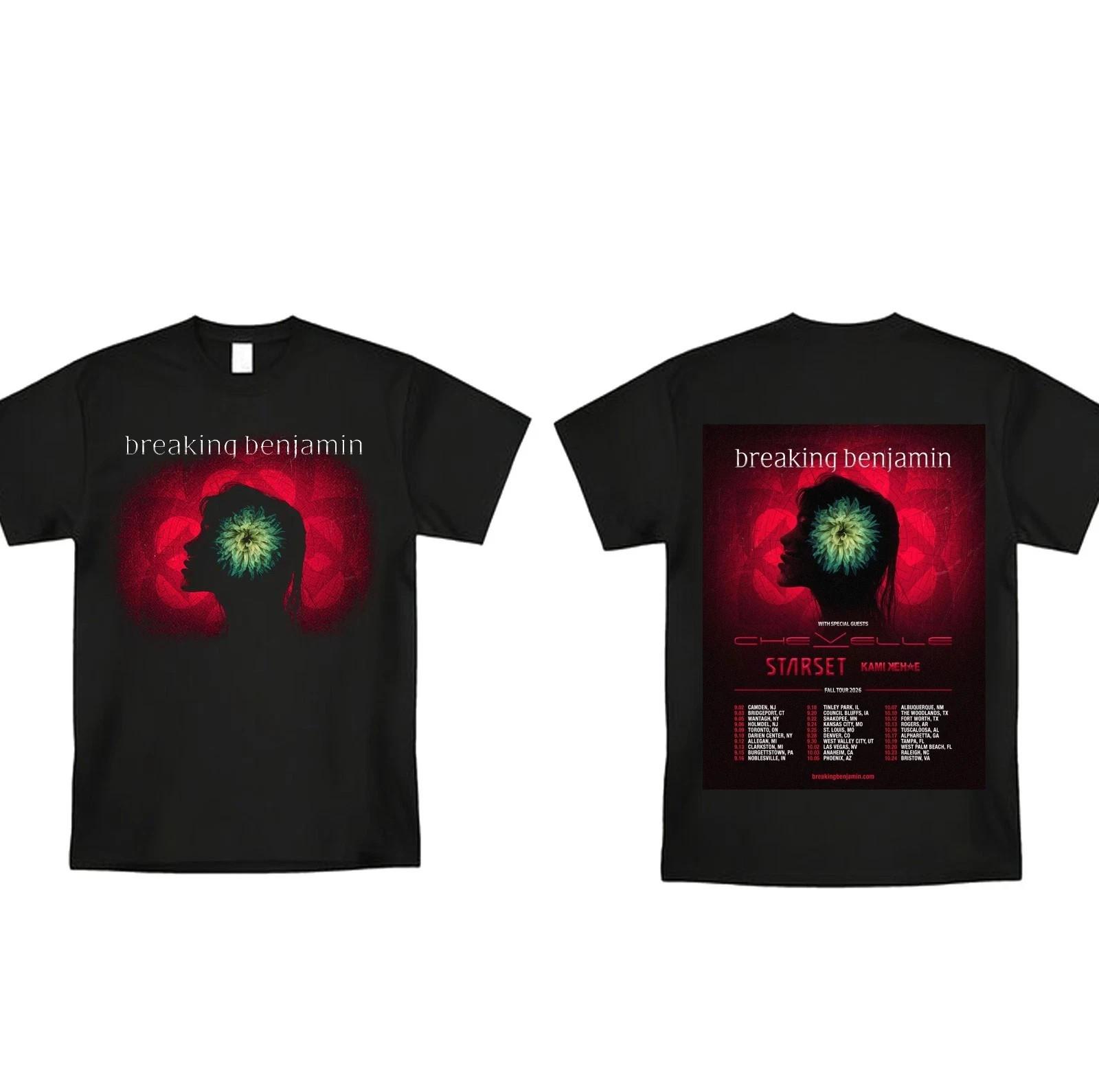 Breaking Benjamin Announce 2026 North American Tour T-Shirt S