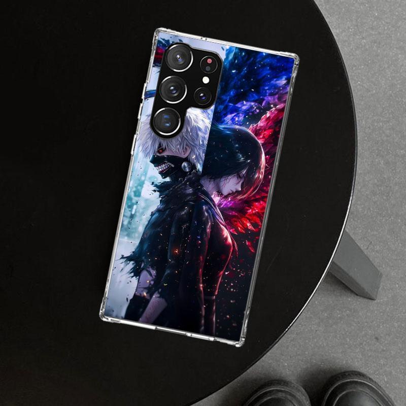 Ghoul Tokyo Touka Kirishima Phone Case Cover for Samsung Galaxy S26 S25 Edge S24 S23 Ultra S22 Plus S21 FE S20 + Art Customized