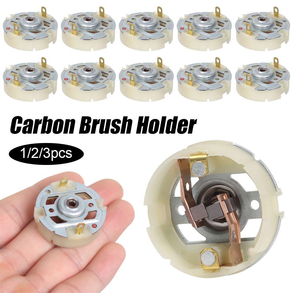 1/2/3pcs Top Selling High Quality Rs550 Motor Motor With Copper Brush Charging Drill Electric Screwdriver Brush Holder