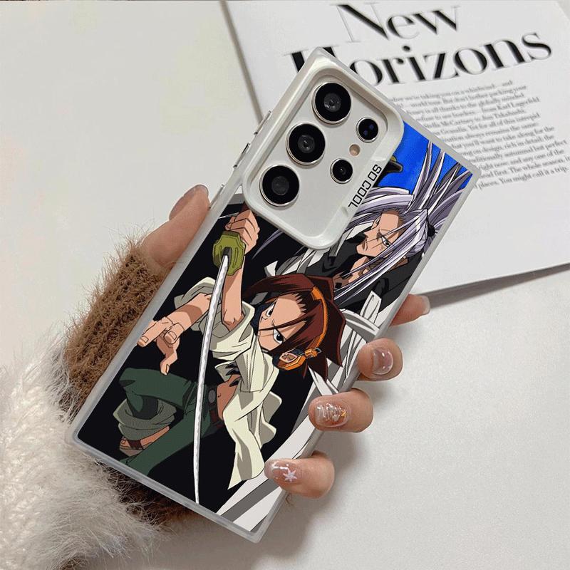 Anime Shaman King Soft Phone Case for Samsung Galaxy S24 S25 FE S26 Edge S23 Ultra S22 Plus S21 + Shockproof Cover Back Shell