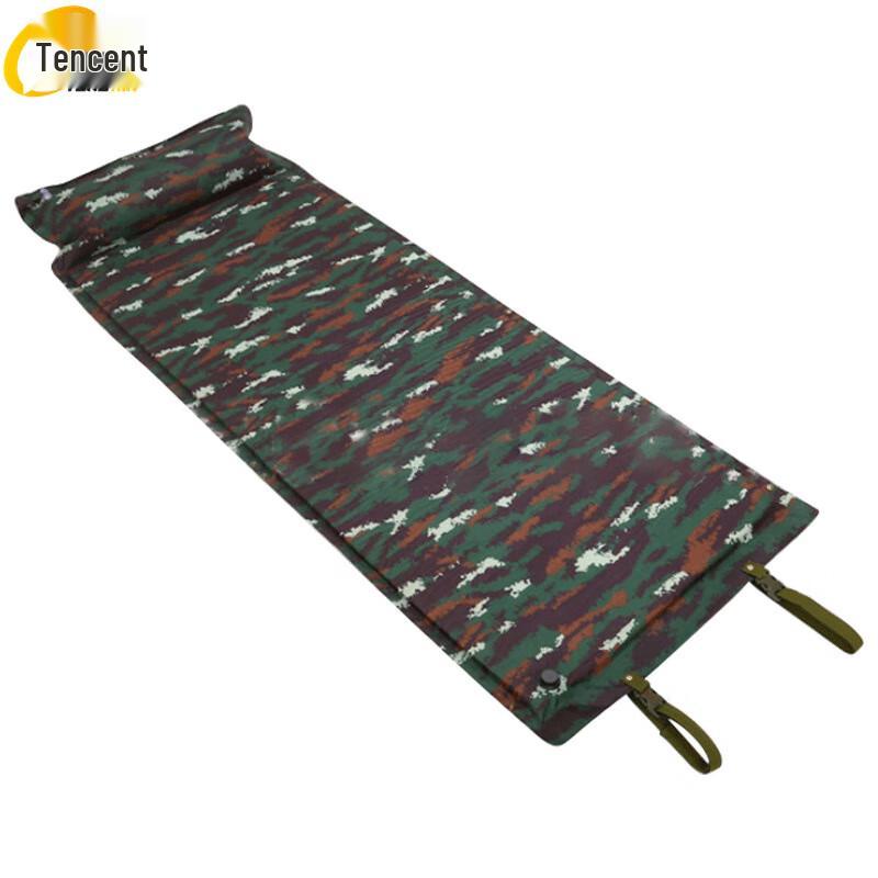 Tengxin 2cm Thick Camouflage Self-Inflating Camping Mat with Pillow