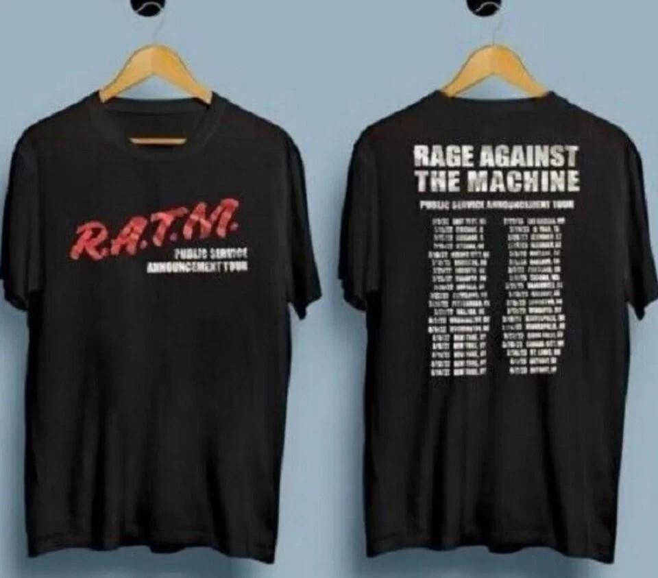 Rage Against The Machine 2022 Tour T-Shirt Vintage Style Band Tee S-4XL Unisex T-Shirt S