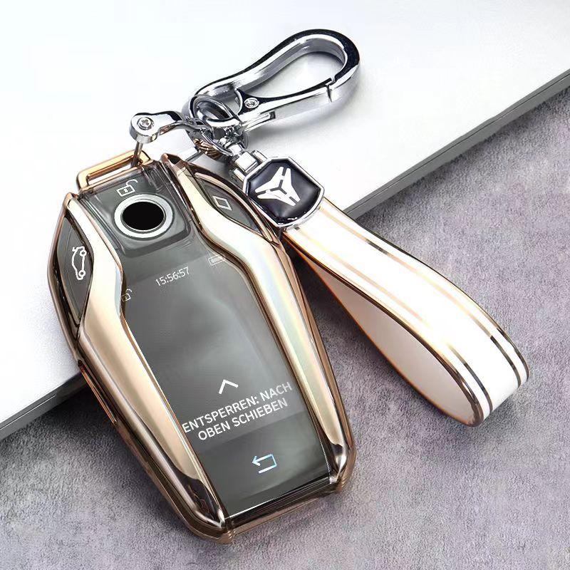 Pentru BMW Seria 5 7 G11 G12 G30 G31 G32 I8 I12 I15 G01 X3 G02 X4 G05 X5 G07 X7 Carcasă inteligentă pentru chei de mașină Husă de protecție Husă de protecție