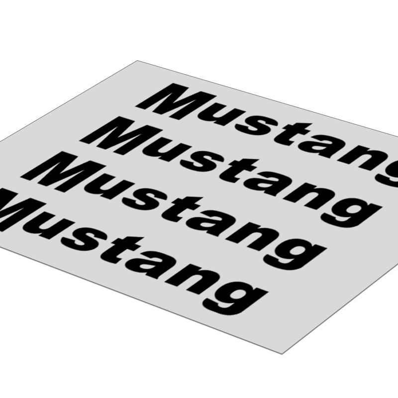 4Pcs Car Door Handle Stickers Tire Rear View Mirror Decals For Ford Mustang ST Line Mondeo Focus Fiesta Escape Kuga Ecosport Ranger EXplorer Stickers