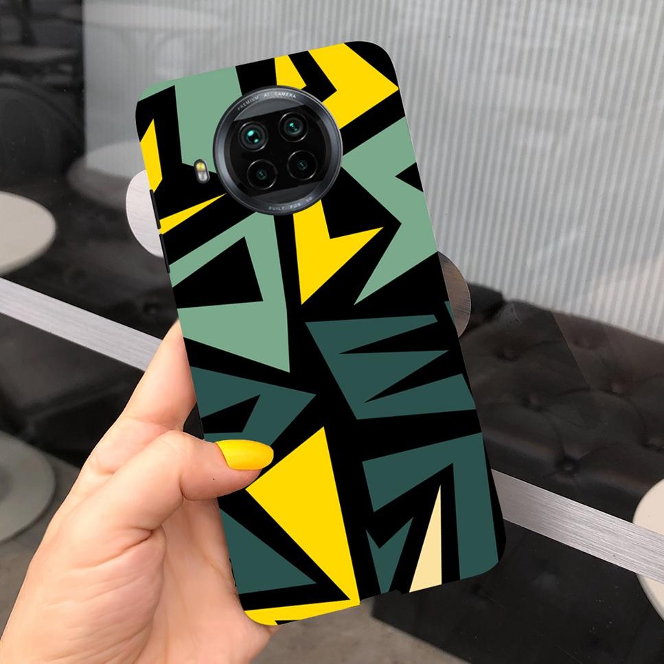 ForXiaomi Mi 10T Lite Case Cute Cartoon Cat Painted TPU Silicone Back Cover For Xiaomi Mi 10T Lite 5G 10Tlite Phone Case Funda