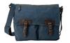 Hanpu Kobo Bolsa Tiracolo A4 Azul Marinho, Bolsa Masculina/Feminina, Transversal, Tamanho, Lona, 3x97,