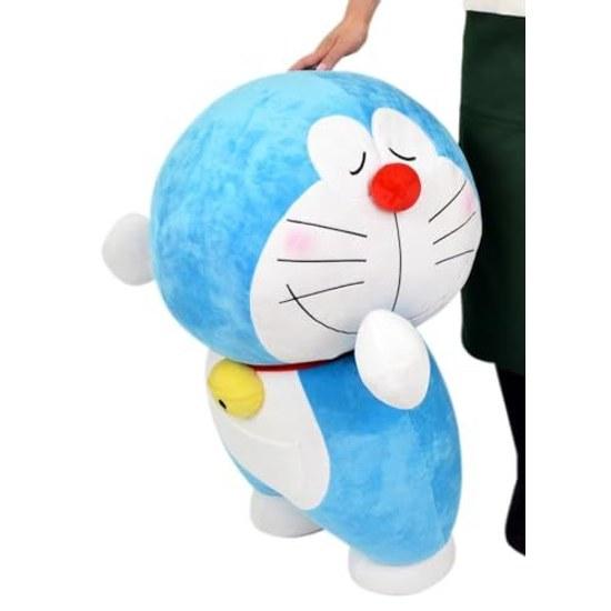 MORIPiLO Hugging Pillow Doraemon Plush Toy Cushion Extra Large Approximately 90cm Blue Gift Goods (Suyasuya Sleeping Pillow) Morishita 315633