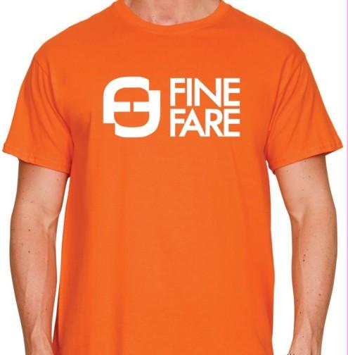 Fine Fare T Shirt British Supermarket Gateway Somerfield Safeway Kwik Save GT442