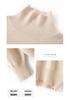 Women's High Neck Wool Sweater: Autumn/Winter Loose, Thick Knit, Versatile Fashion Style