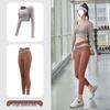 Completo da Yoga Donna Senza Cuciture – Asciugatura Rapida, Controllo Addominale, Pantaloni Lunghi per Corsa, Fitness Indoor e Danza