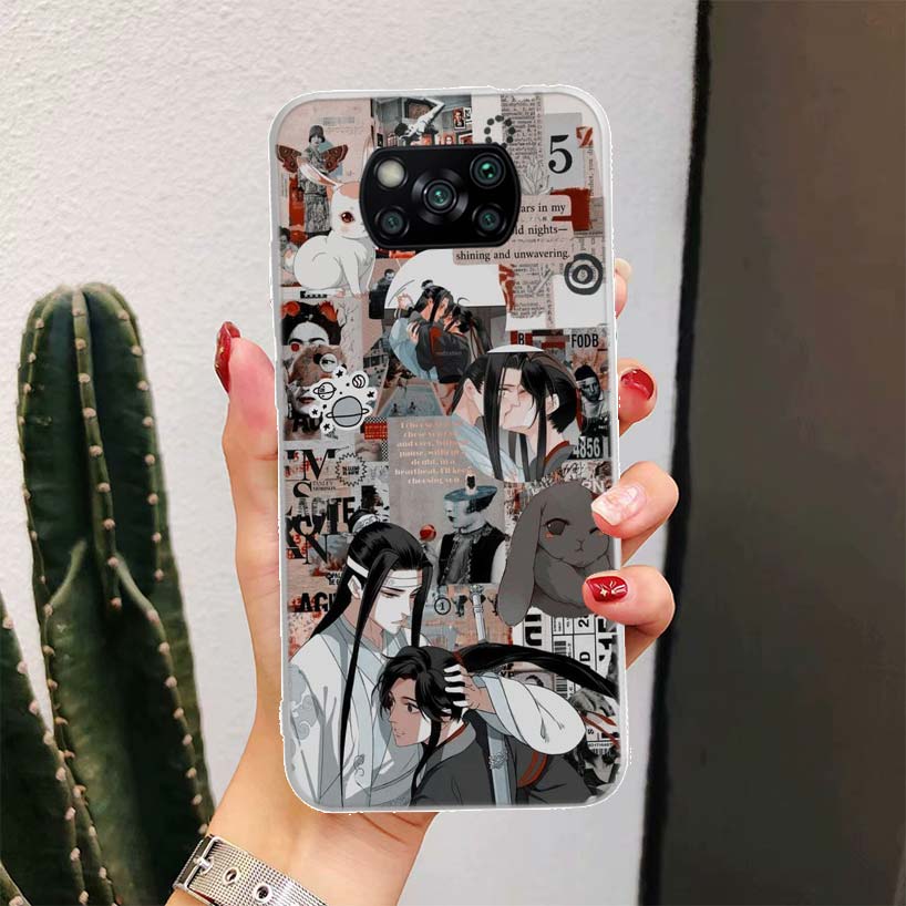 Mo Dao Zu Shi MDZS Manga For Xiaomi Poco X7 X6 X5 X4 Nfc F7 Ultra F6 F5 Pro Phone Case F4 Gt F3 M6 M5 M4 M3 5G Fundas Cover Coqu