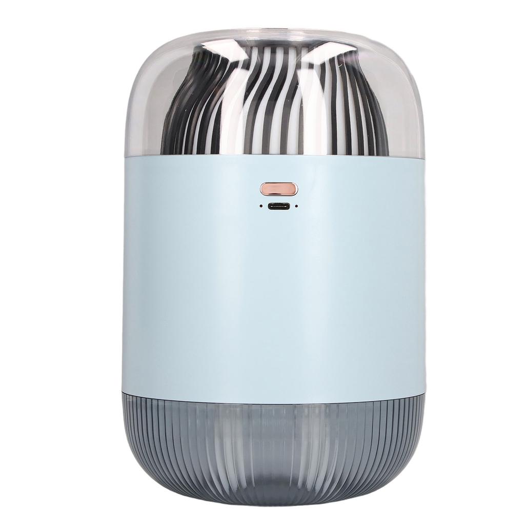 1000ml Air Humidifier Double Spray with Night Light USB Charging Mist Vaporizer for Home Blue