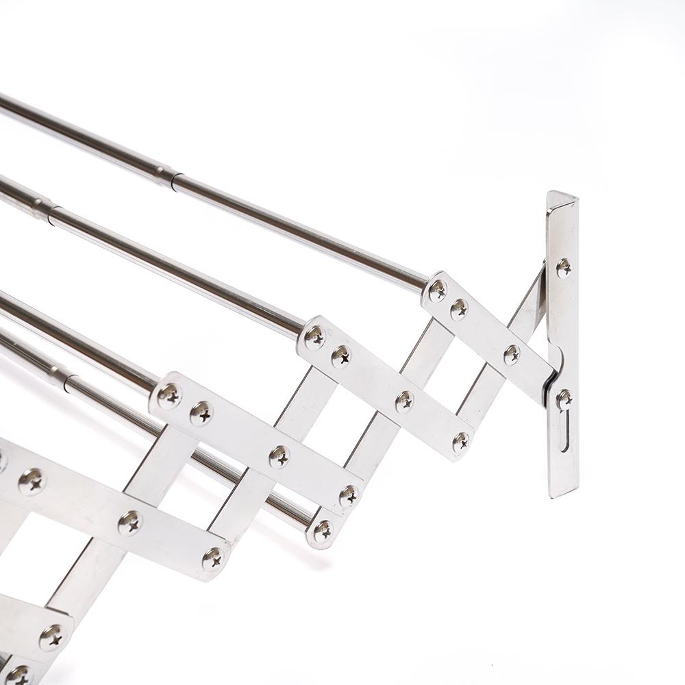Folding Clothes Rack, Bathroom Towel Rack Bracket, Bathroom Toilet Stainless Steel 42-80 Cm