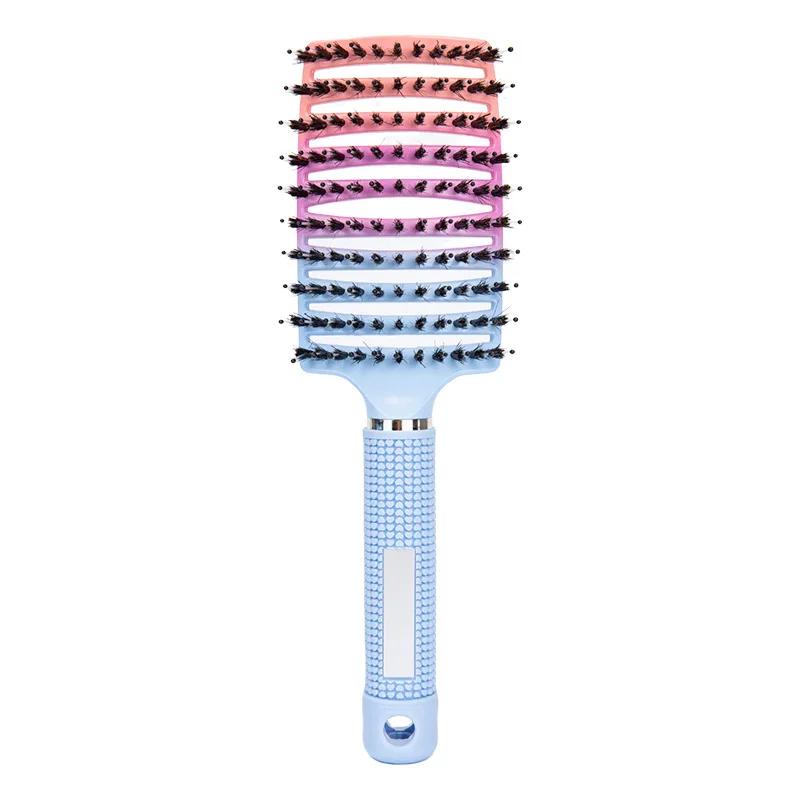 Magic Demelant Brush Bristle Nylon Hair Popbrush Untangle Brush Scalp Massage Comb Hairbrush Pop Brush Hairdressing Styling Tool