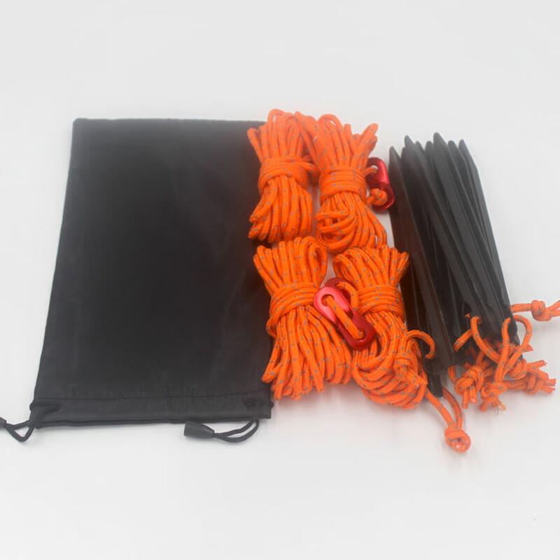 oein Tent Pegs and Reflective Guy Ropes Set Complete Set