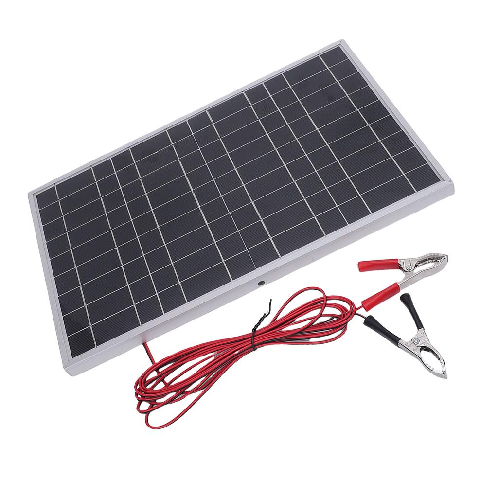 Solárny panel 10W 12V Polykryštalický kremíkový solárny panel s regulátorom pre kempovanie vonku